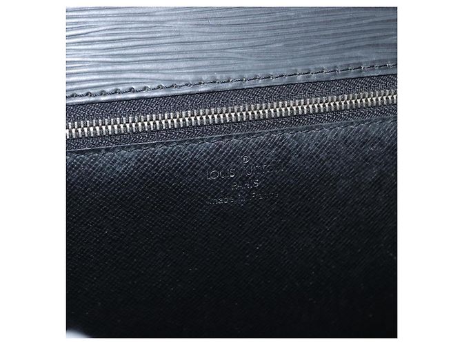 LOUIS VUITTON Borsa a Mano Epi Monceau 28 Nera M52122 LV Auth ep12499 Nero - vista 19