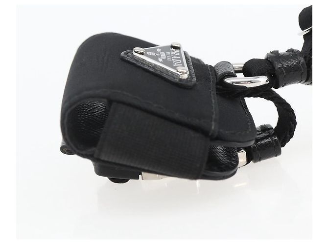PRADA For AirPods Pro Earphone Case Nylon Black 1ZD005 Auth 158639 - view 3