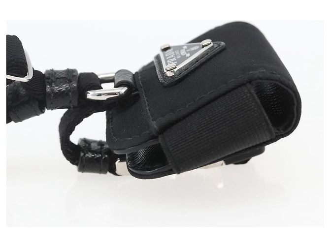 PRADA For AirPods Pro Earphone Case Nylon Black 1ZD005 Auth 158639 - view 4