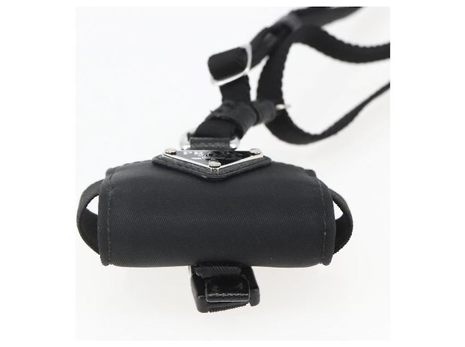 PRADA For AirPods Pro Earphone Case Nylon Black 1ZD005 Auth 158639 - view 5