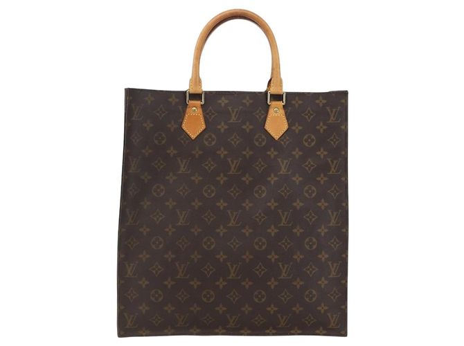 LOUIS VUITTON Borsa Sac Plat Monogram M51140 LV Auth bs32005 Monogramma - vista 13