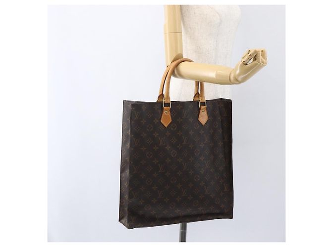 LOUIS VUITTON Borsa Sac Plat Monogram M51140 LV Auth bs32005 Monogramma - vista 19
