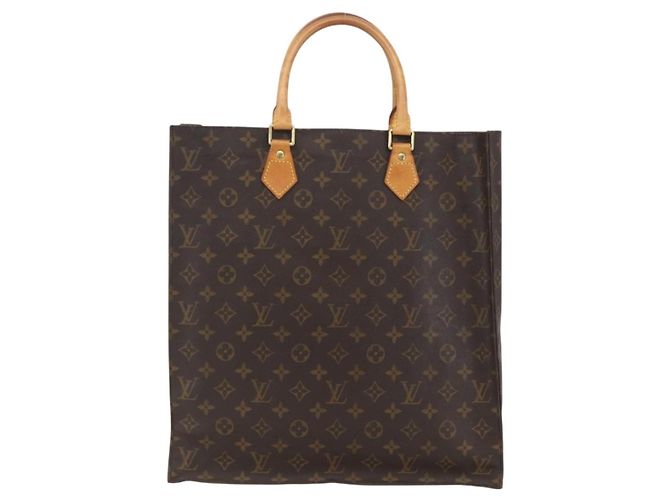 LOUIS VUITTON Borsa Sac Plat Monogram M51140 LV Auth bs32005 Monogramma - vista 2