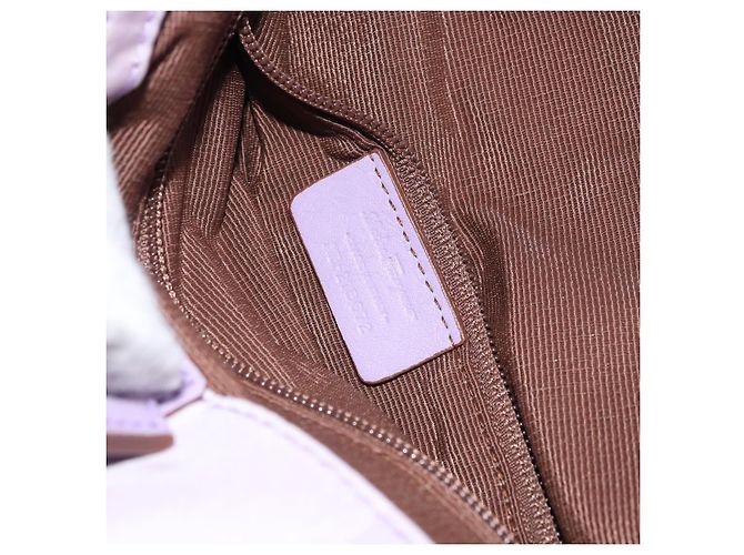 Borsa a mano Vala in nylon viola e oro Salvatore Ferragamo Auth bs31861 D'oro Porpora - vista 25