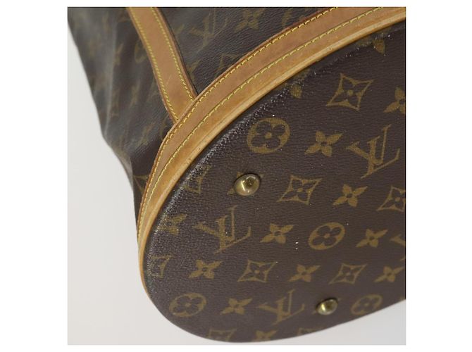 LOUIS VUITTON Borsa a Spalla Monogram Bucket GM M42236 LV Auth ka1120 Monogramma - vista 14
