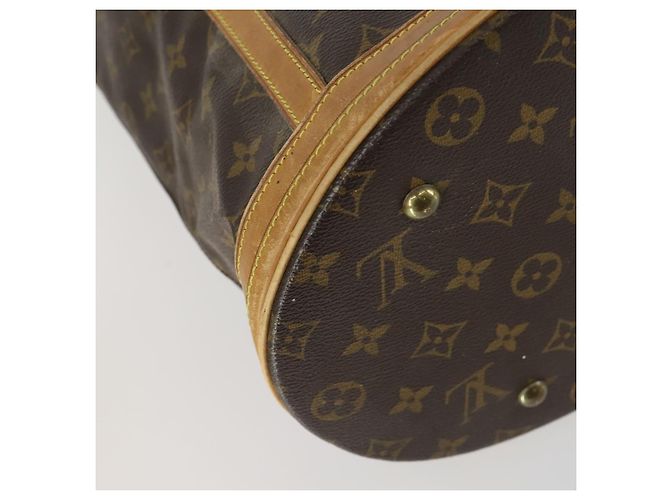 LOUIS VUITTON Borsa a Spalla Monogram Bucket GM M42236 LV Auth ka1120 Monogramma - vista 16
