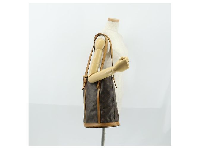 LOUIS VUITTON Borsa a Spalla Monogram Bucket GM M42236 LV Auth ka1120 Monogramma - vista 22