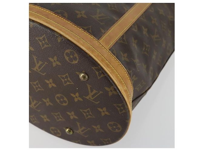 LOUIS VUITTON Borsa a Spalla Monogram Bucket GM M42236 LV Auth ka1120 Monogramma - vista 9