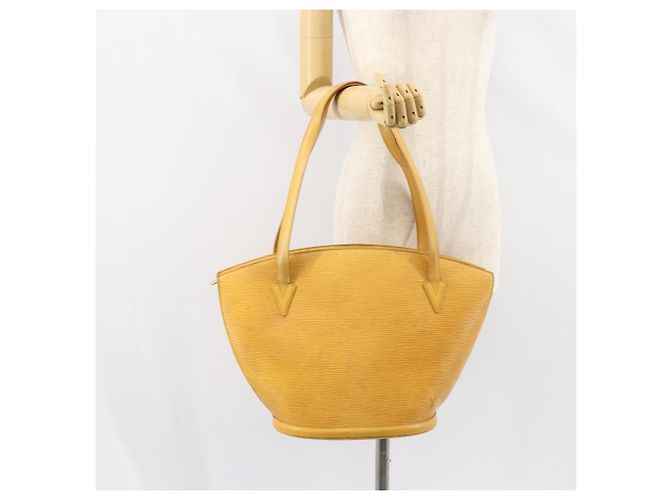LOUIS VUITTON Borsa a Spalla Epi Saint Jacques Gialla M52269 Auth 160839 Giallo - vista 22