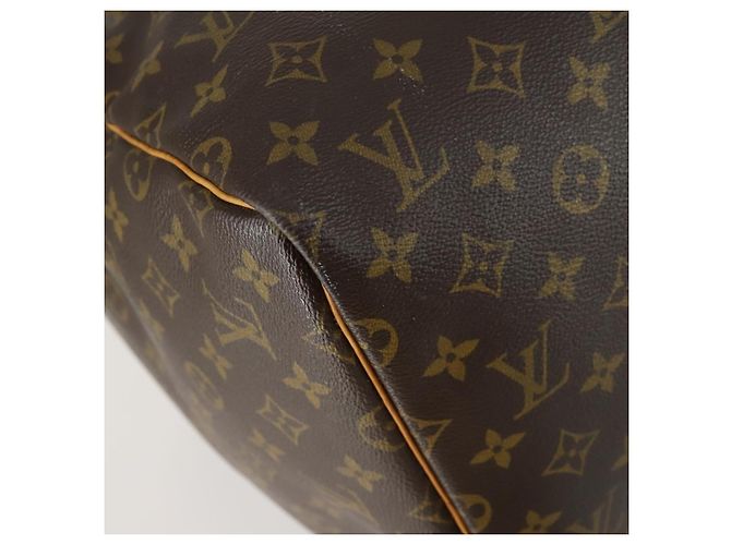 LOUIS VUITTON Borsa Boston Monogram Keepall 55 M41424 LV Auth ep12315 Monogramma - vista 15