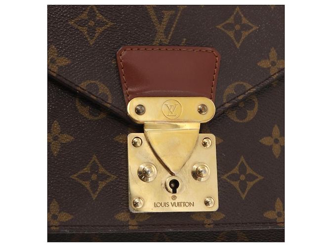 LOUIS VUITTON Monogram Monceau 28 Borsa M51185 LV Auth ep12500 Monogramma - vista 19