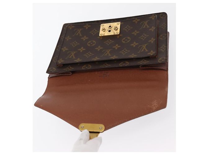 LOUIS VUITTON Monogram Monceau 28 Borsa M51185 LV Auth ep12500 Monogramma - vista 9