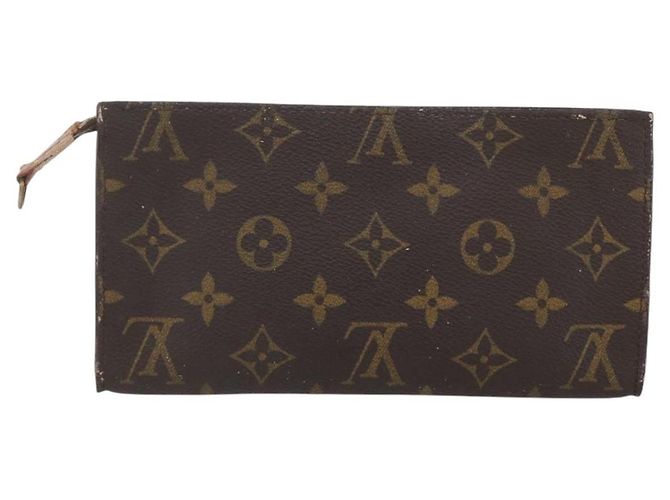 LOUIS VUITTON Monogram Bucket GM Accessory Pouch LV Auth 158064 - view 2