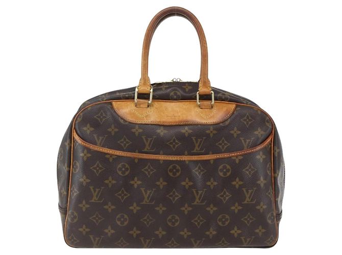 LOUIS VUITTON Borsa a Mano Monogram Deauville M47270 LV Auth 158275 Monogramma - vista 13