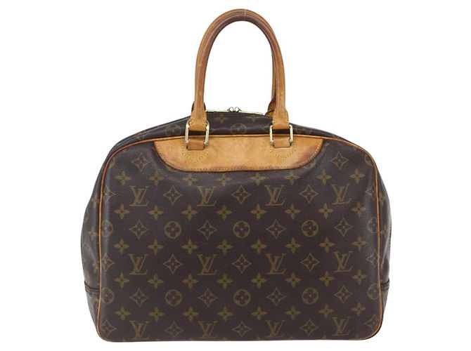 LOUIS VUITTON Borsa a Mano Monogram Deauville M47270 LV Auth 158275 Monogramma - vista 2