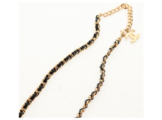 Collana CHANEL metallo oro CC Auth 157977SM D'oro - vista 10