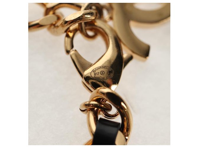Collana CHANEL metallo oro CC Auth 157977SM D'oro - vista 12