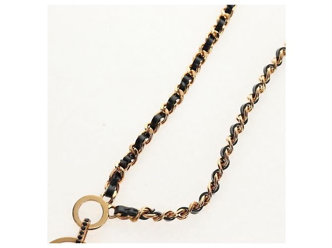 Collana CHANEL metallo oro CC Auth 157977SM D'oro - vista 9
