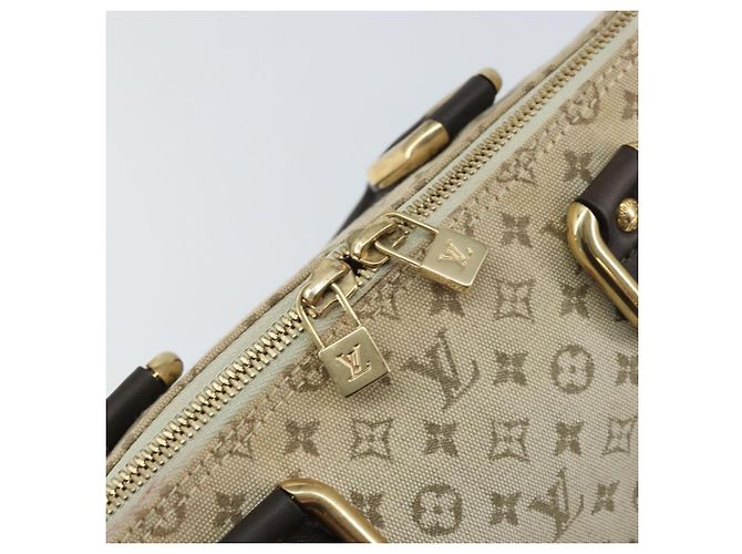 LOUIS VUITTON Mini Alma Ron Borsa a Mano Monogramma Khaki M92206 LV Auth 158341 Cachi - vista 10