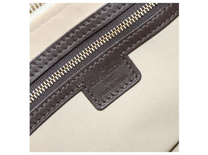 LOUIS VUITTON Mini Alma Ron Borsa a Mano Monogramma Khaki M92206 LV Auth 158341 Cachi - vista 18