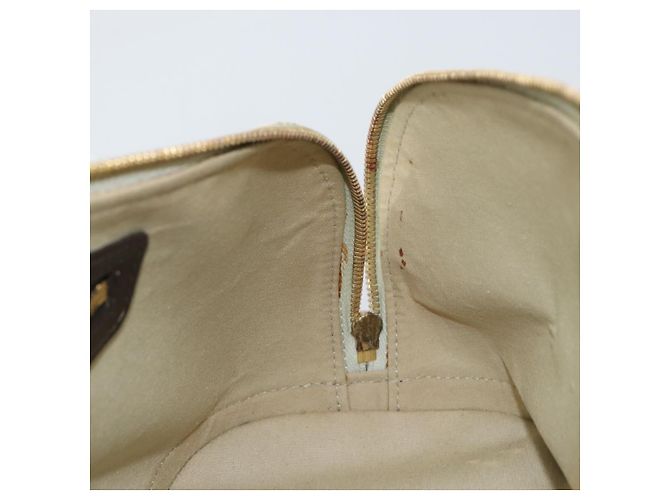 LOUIS VUITTON Mini Alma Ron Borsa a Mano Monogramma Khaki M92206 LV Auth 158341 Cachi - vista 19