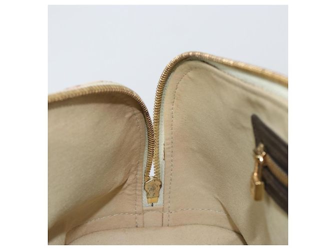 LOUIS VUITTON Mini Alma Ron Borsa a Mano Monogramma Khaki M92206 LV Auth 158341 Cachi - vista 20