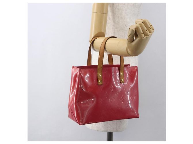 LOUIS VUITTON Monogram Vernis Reade PM Bolsa de Mão Fran Boise M9132F LV Auth 158239 - vista 21