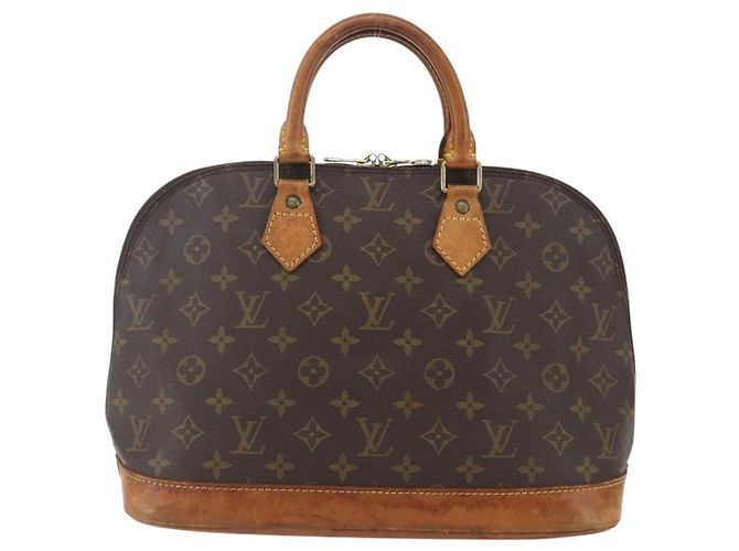 LOUIS VUITTON Borsa a Mano Monogram Alma M51130 LV Auth am10119 Monogramma - vista 13