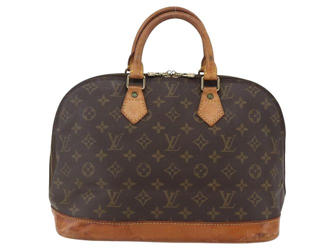 LOUIS VUITTON Borsa a Mano Monogram Alma M51130 LV Auth am10119 Monogramma - vista 2