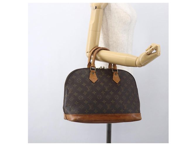 LOUIS VUITTON Borsa a Mano Monogram Alma M51130 LV Auth am10119 Monogramma - vista 21