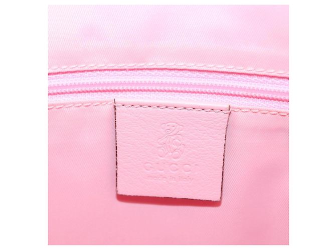 Zaino GUCCI GG Implementation PVC Argento Rosa 271327 Auth ka1055 - vista 19