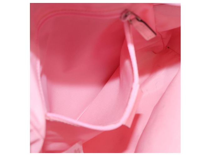 Zaino GUCCI GG Implementation PVC Argento Rosa 271327 Auth ka1055 - vista 24