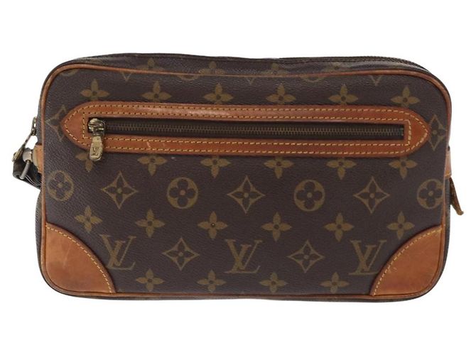 LOUIS VUITTON Clutch Marly Dragonne GM Monogram M51825 LV Auth ka1047 Monogramma - vista 13