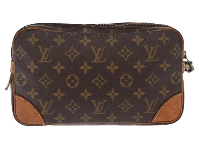 LOUIS VUITTON Clutch Marly Dragonne GM Monogram M51825 LV Auth ka1047 Monogramma - vista 2