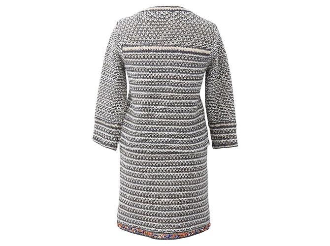 CHANEL Completo Tweed Multicolore Senza Collo CC Auth 159499SAM - vista 2
