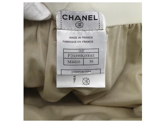 CHANEL Completo Tweed Multicolore Senza Collo CC Auth 159499SAM - vista 21