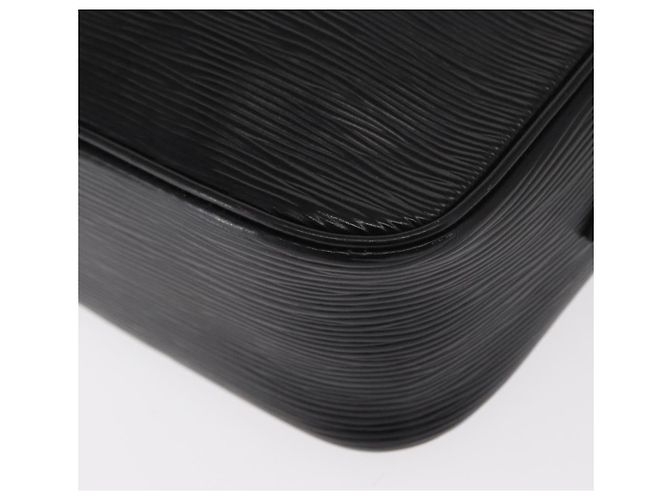 LOUIS VUITTON Borsa a Spalla Epi Trocadero 27 Nera M52312 LV Auth BA9151 Nero - vista 17