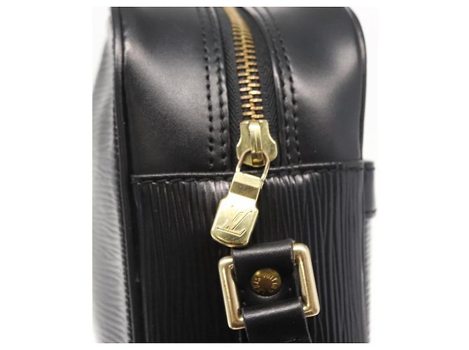 LOUIS VUITTON Borsa a Spalla Epi Trocadero 27 Nera M52312 LV Auth BA9151 Nero - vista 18