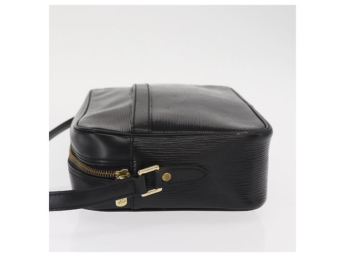LOUIS VUITTON Borsa a Spalla Epi Trocadero 27 Nera M52312 LV Auth BA9151 Nero - vista 4