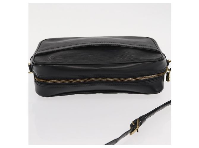 LOUIS VUITTON Borsa a Spalla Epi Trocadero 27 Nera M52312 LV Auth BA9151 Nero - vista 6