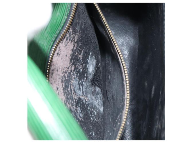 LOUIS VUITTON Borsa a Spalla Epi Saint Cloud GM Verde M52194 LV Auth 157851 - vista 11