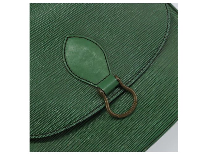 LOUIS VUITTON Borsa a Spalla Epi Saint Cloud GM Verde M52194 LV Auth 157851 - vista 18