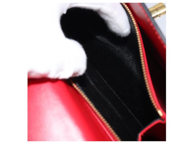 LOUIS VUITTON Borsa a Mano Epi Malesherbes Rossa M52377 LV Auth bs31949 Rosso - vista 11