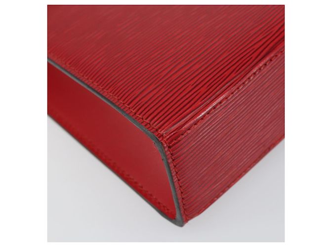 LOUIS VUITTON Borsa a Mano Epi Malesherbes Rossa M52377 LV Auth bs31949 Rosso - vista 15