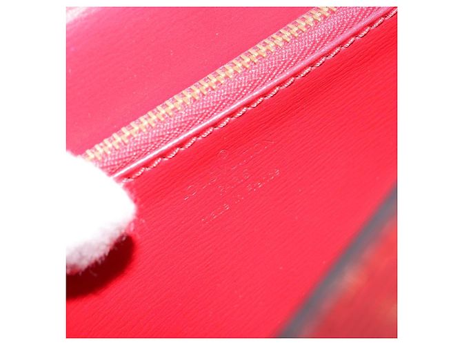 LOUIS VUITTON Borsa a Mano Epi Malesherbes Rossa M52377 LV Auth bs31949 Rosso - vista 20