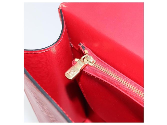 LOUIS VUITTON Borsa a Mano Epi Malesherbes Rossa M52377 LV Auth bs31949 Rosso - vista 23