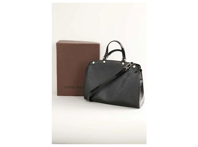 Louis Vuitton Borsa Alma in pelle nera Nero - vista 6