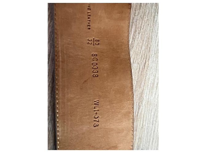 Fendi Leather Belt Grey 80 cm - view 5