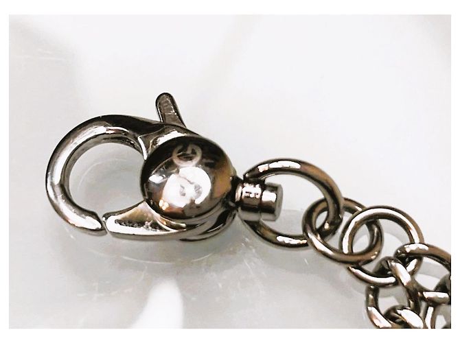 Bracciale vintage DOLCE & GABBANA catena doppia dadi e sfere Argento - vista 4