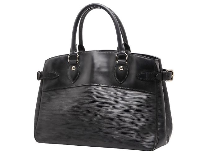 Borsa a mano Passy PM Epi di Louis Vuitton Nero - vista 2